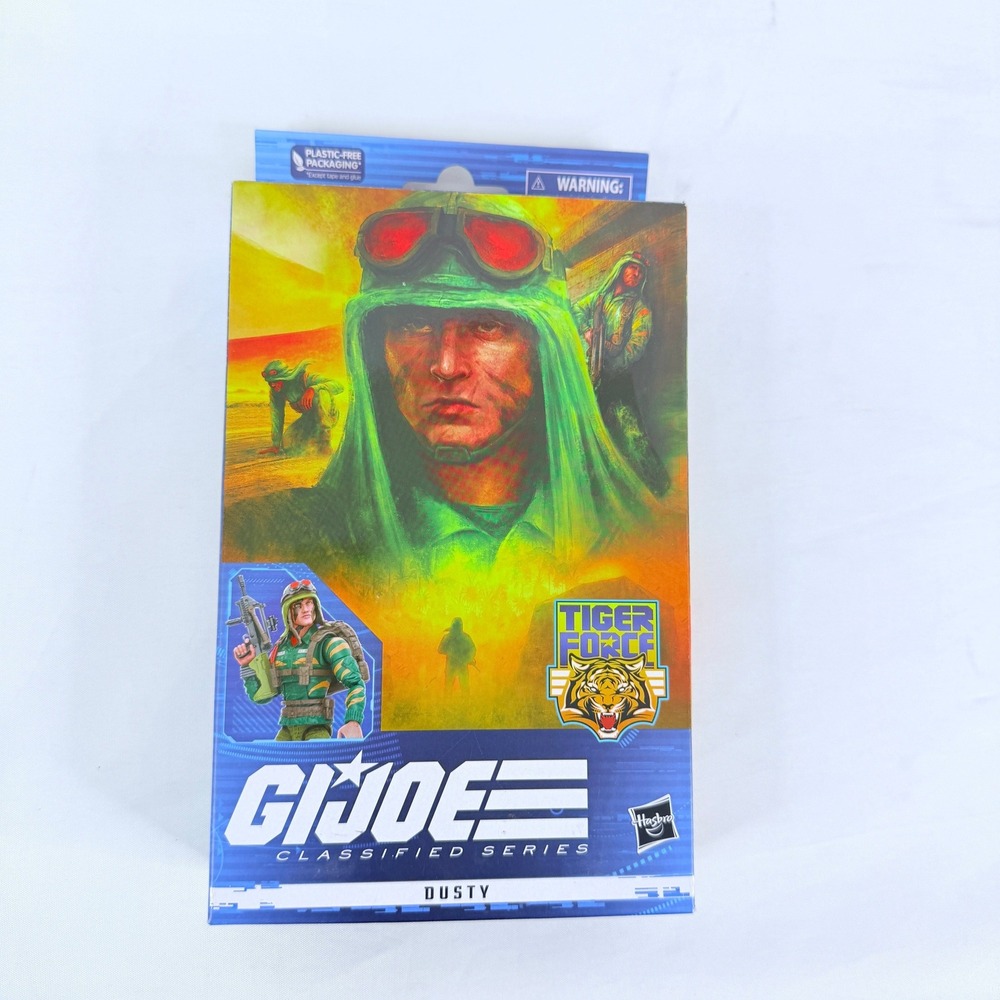 GI Joe Classified Series Tiger Force Dusty Action Figure Hasbro F7731 New